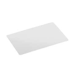 Lekerekített sarkú fém névjegykártya