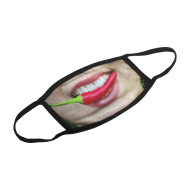 Szájmaszk fekete peremmel